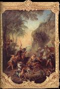 Nicolas Lancret Tiger Hunt china oil painting reproduction